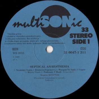 LP Kryptor: Septical Anaesthesia