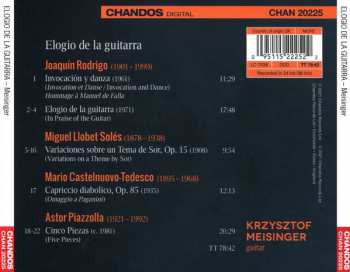 CD Krzysztof Meisinger: Elogio De La Guitarra 193168