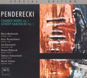 CD Krzysztof Penderecki: Utwory Kameralne Vol. 1 454395