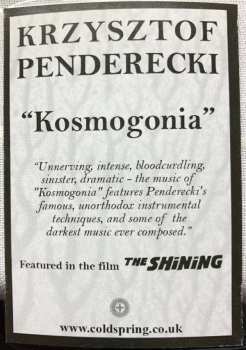 CD Krzysztof Penderecki: Kosmogonia 295730