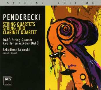 Album Krzysztof Penderecki: Streichquartette Nr.1-3