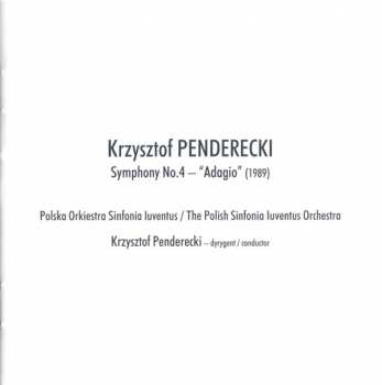CD Krzysztof Penderecki: Symphony No. 4 "Adagio" 314450