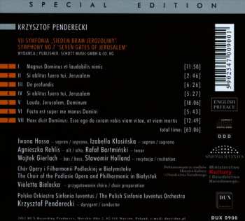 CD Krzysztof Penderecki: Symphony No.7 - Seven Gates Of Jerusalem 320397