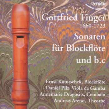 Kubitschek/dragositsa: Sonaten Für Blockflöte & Bc