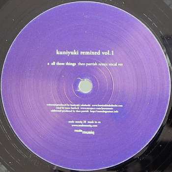 Album Kuniyuki Takahashi: Remixed Vol.1