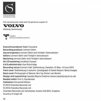 SACD Kurt Atterberg: Orchestral Works, Volume 1 330685