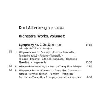 SACD Kurt Atterberg: Orchestral Works, Volume 2 446477