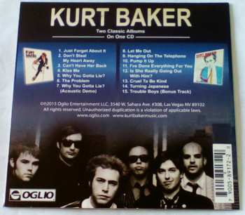 CD Kurt Baker: Rockin' For A Living / Got It Covered  276039