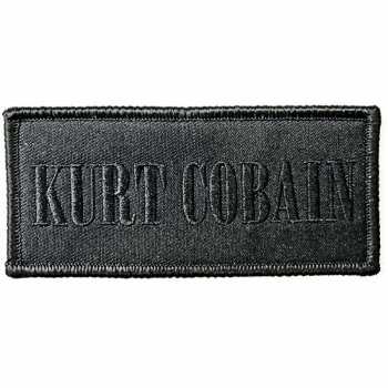 Merch Kurt Cobain: Nášivka Logo Kurt Cobain