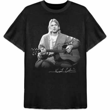 Merch Kurt Cobain: Tričko Guitar Live Photo  XXL