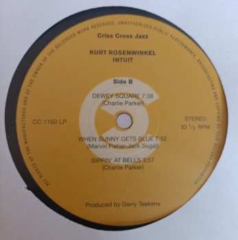 LP Kurt Rosenwinkel Quartet: Intuit LTD 441304