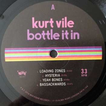 2LP Kurt Vile: Bottle It In 140207