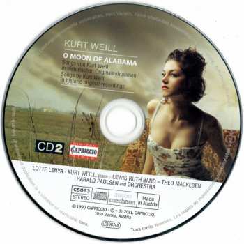 2CD Kurt Weill: Die Dreigroschenoper / The Threepenny Opera (Historic Original Recordings 1928-1944) 285517