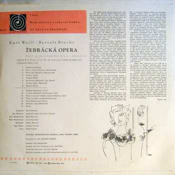 LP Kurt Weill: Žebrácká Opera (Výběr Písní Z Hudební Hry O 3 Dějstvích) 43500