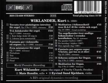 CD Kurt Wiklander: Portrait Of A Composer 292880