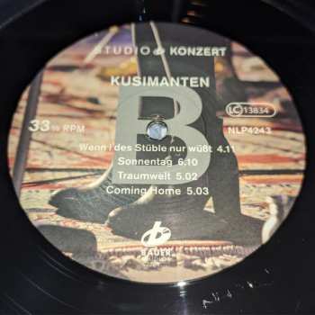 LP Kusimanten: Studio Konzert LTD | NUM 77643