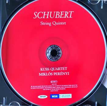 CD Kuss Quartett: Schubert String Quintet 324362