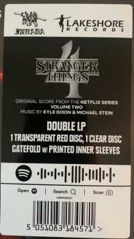 2LP Kyle Dixon: Stranger Things 4 · Volume Two (Original Score From The Netflix Series) CLR 483111