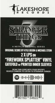 2LP Kyle Dixon: Stranger Things 3 (Original Score From The Netflix Original Series) CLR 366152