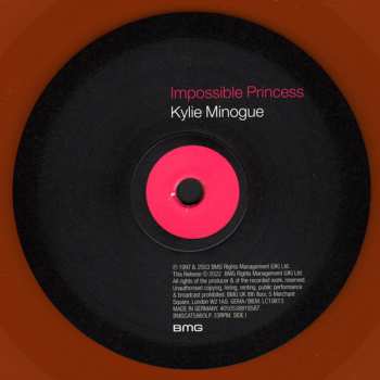 LP Kylie Minogue: Impossible Princess LTD | CLR 382318