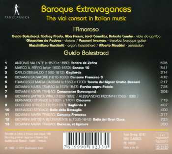 CD L'Amoroso: Baroque Extravagances - The Viol Consort In Italian Music 310826