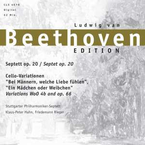 CD Ludwig van Beethoven: Septett Op.20 Cello-Variationen 493217