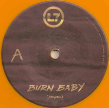 SP L7: Burn Baby / Fighting The Crave LTD | CLR 302895