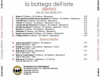 CD La Bottega Dell'Arte: Dentro  315163