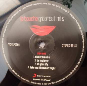 2LP La Bouche: Greatest Hits 380500
