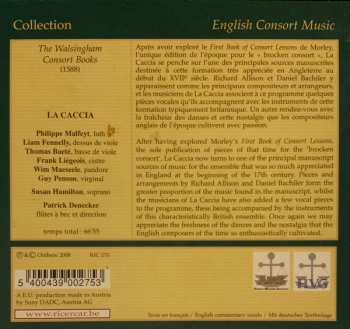 CD La Caccia: The Walsingham Consort Books 264926