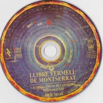 DVD/SACD La Capella Reial De Catalunya: Llibre Vermell De Montserrat (Cants I Danses En Honor De La Verge Negra Del Monestir De Montserrat (S. XIV)) 461406