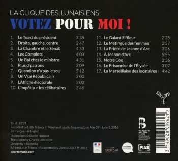 CD La Clique Des Lunaisiens: Votez Pour Moi 441388