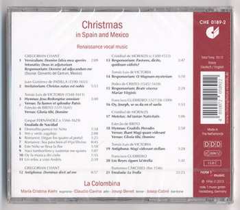 CD La Colombina: Christmas In Spain And Mexico (Renaissance Vocal Music) 319649