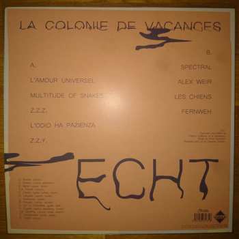 LP La Colonie De Vacances: ECHT 480813