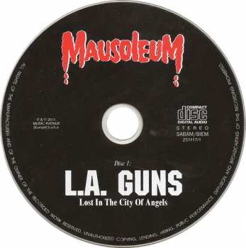 2CD L.A. Guns: Lost In The City Of Angels 195157
