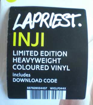 LP LA Priest: Inji LTD | CLR 367320