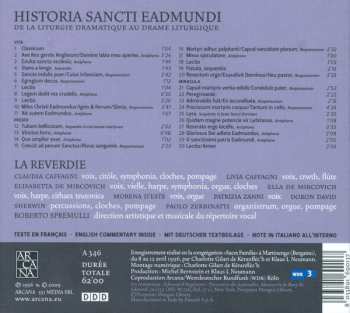 CD La Reverdie: Historia Sancti Eadmvndi 531206
