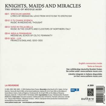 5CD/Box Set La Reverdie: Knights, Maids And Miracles: The Spring Of Middle Ages 469722