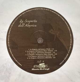 LP Ennio Morricone: La Scoperta Dell`America (Original Television Soundtrack) LTD | NUM | CLR 1782