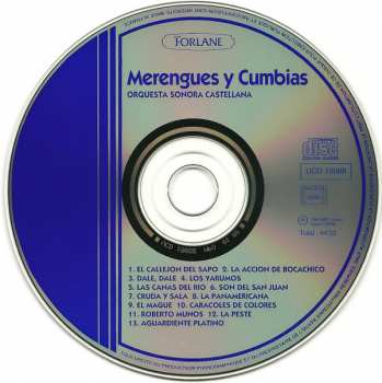 CD La Sonora Castellana: Merengues Y Cumbias 247652