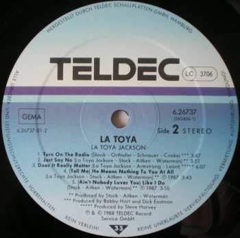 LP La Toya Jackson: La Toya