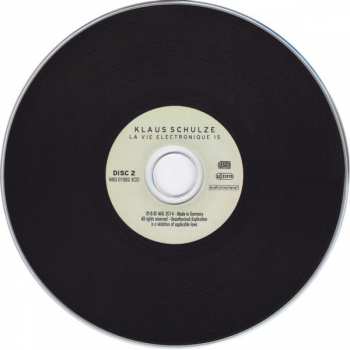 3CD Klaus Schulze: La Vie Electronique 15 19597
