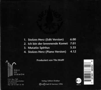 CD Lacrimosa: Stolzes Herz 100135