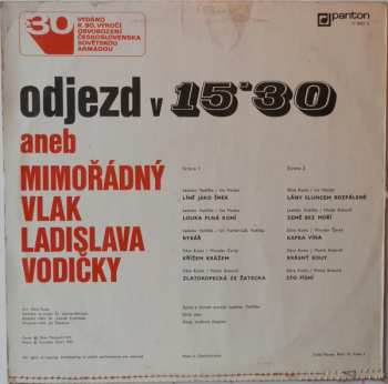LP Ladislav Vodička: Odjezd V 15'30 Aneb Mimořádný Vlak Ladislava Vodičky 136262
