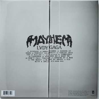 2LP Lady Gaga: Mayhem CLR