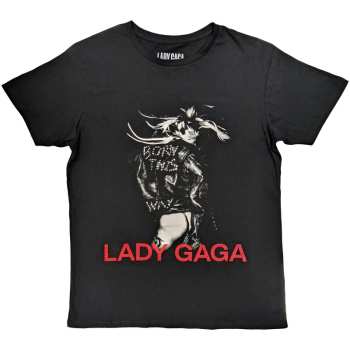Merch Lady Gaga: Tričko Leather Jacket
