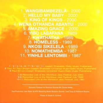 CD Ladysmith Black Mambazo: Live At Montreux 1987/1989/2000 514551
