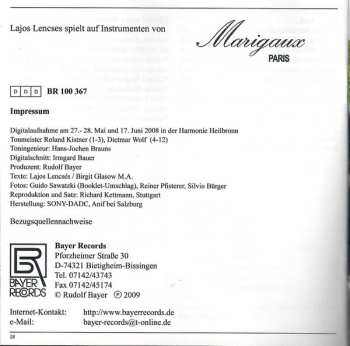 CD Lajos Lencsés: Oboe Cosmopolitano 462719