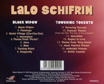CD Lalo Schifrin: Black Widow & Towering Toccata 534976