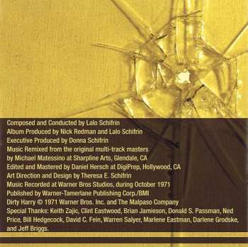 CD Lalo Schifrin: Dirty Harry (The Original Score) 527573